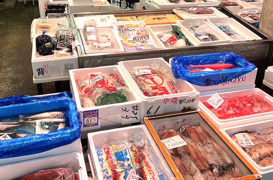 鮮魚・生鮮野菜